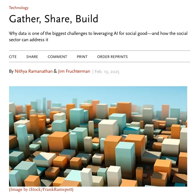 “Gather, Share, Build:” Nexleaf’s CEO Nithya Ramanathan in SSIR